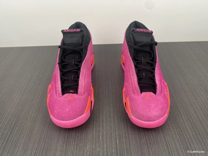 Pink Jordan Shocking DH4121-600 (W) Low 14 Retro 0820